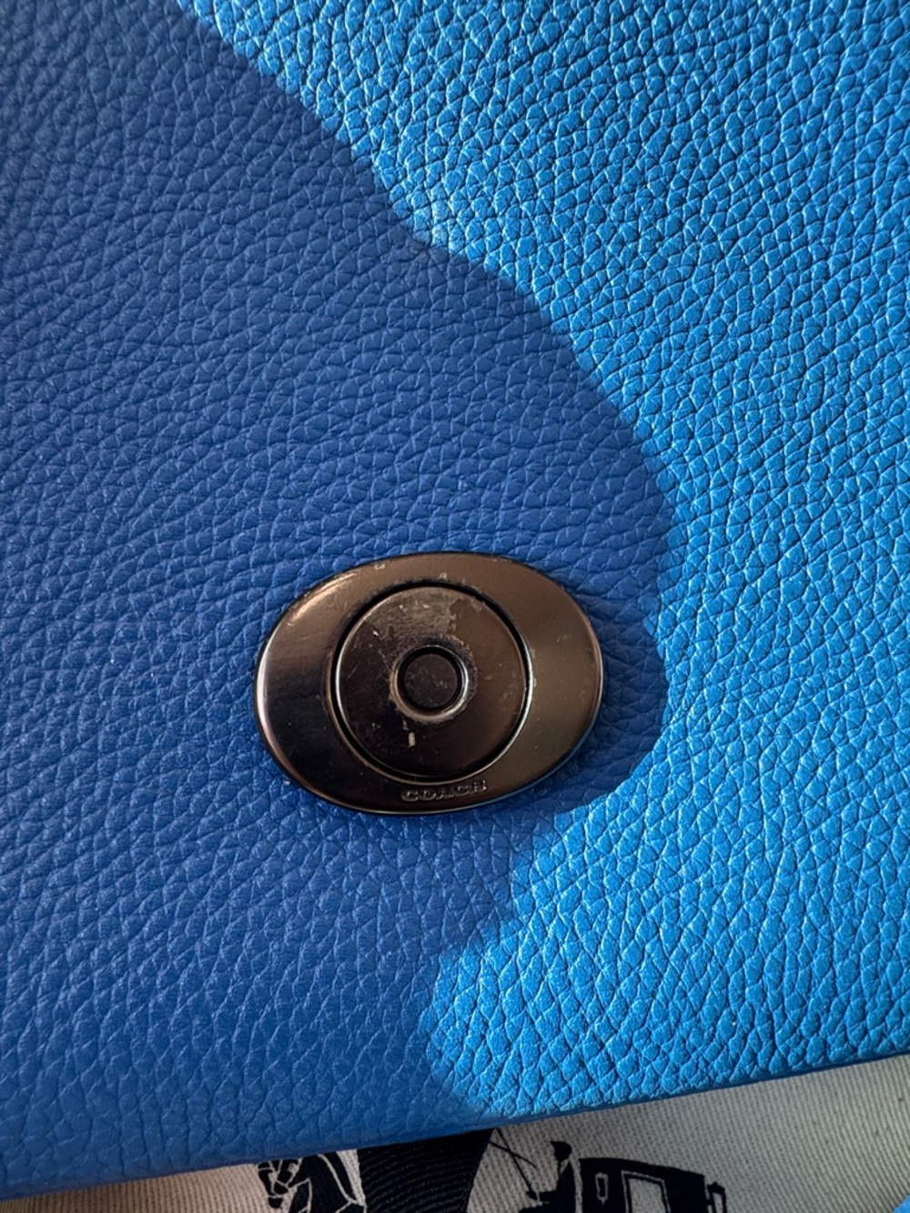 Coach Blue Soft Tabby Multi Way Crossbody - Picture 8 of 11